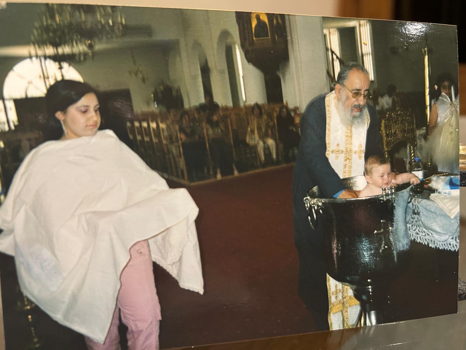 Chris Being Baptized